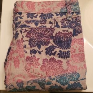 Premium Demin skinny floral Jeans